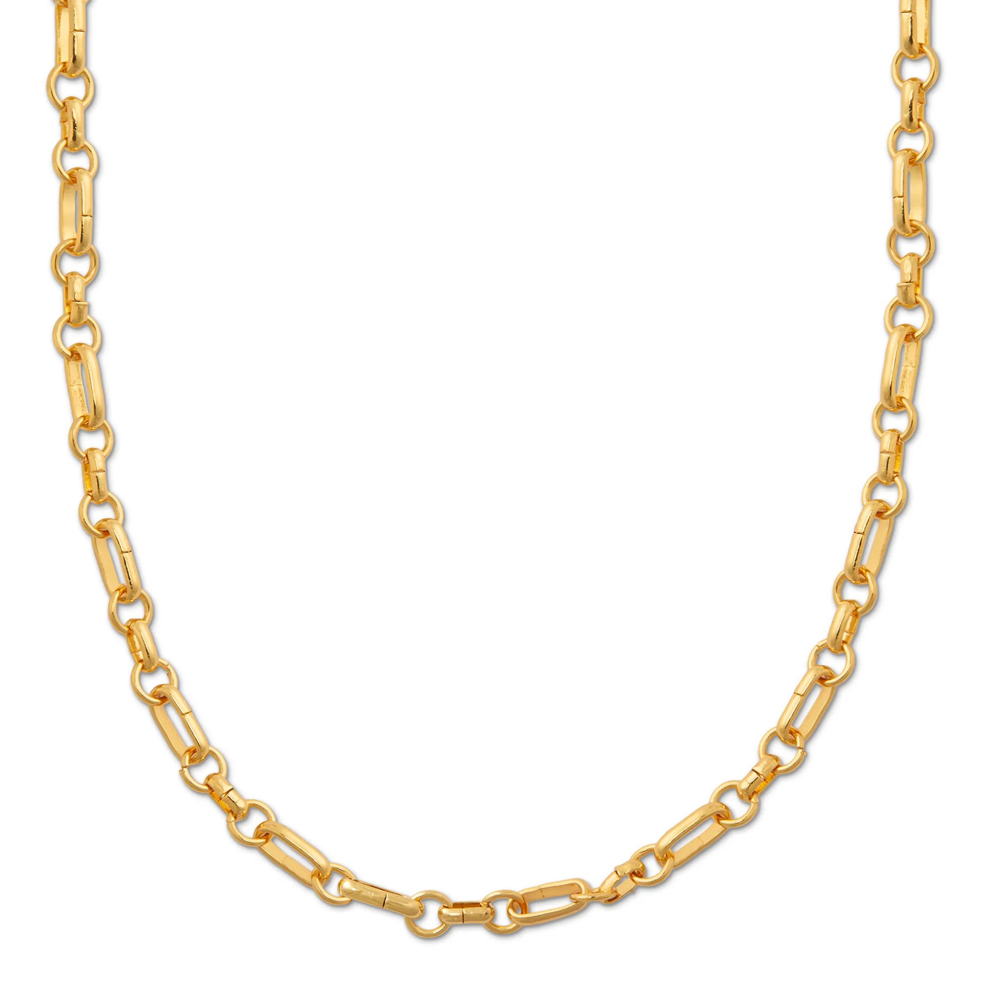 Open Link Chain Necklace