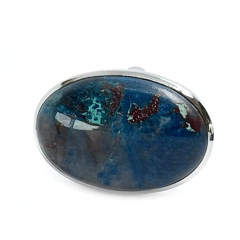 Percy Shattuckite Bohemian Silver Ring