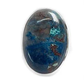 Percy Shattuckite Bohemian Silver Ring