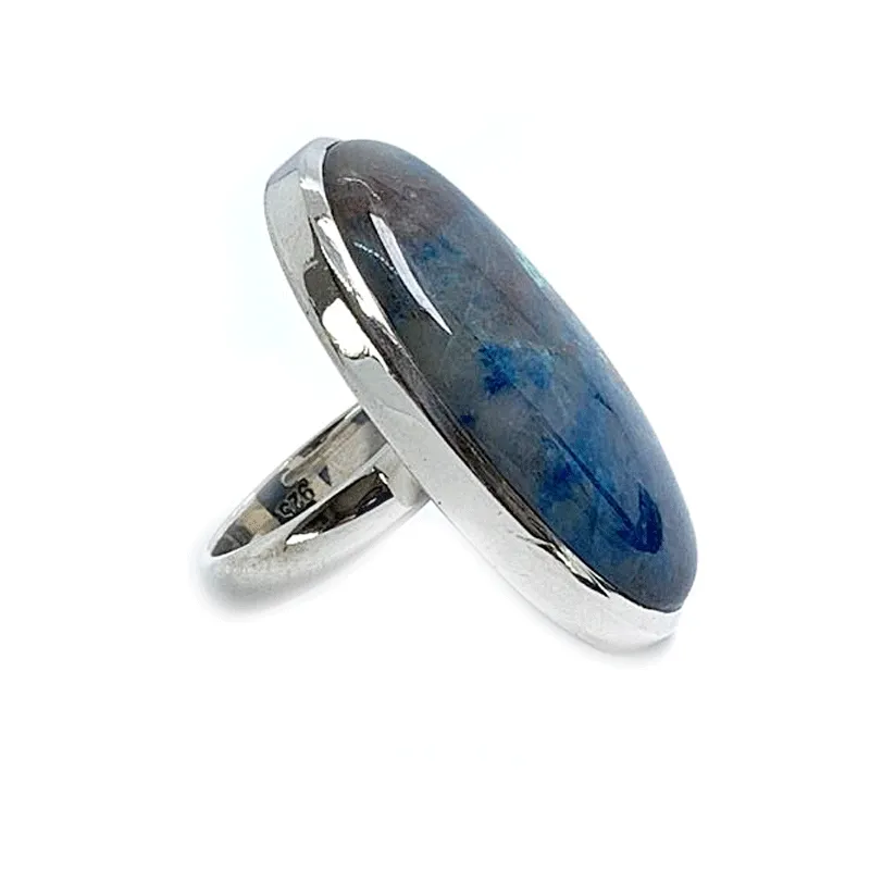 Percy Shattuckite Bohemian Silver Ring