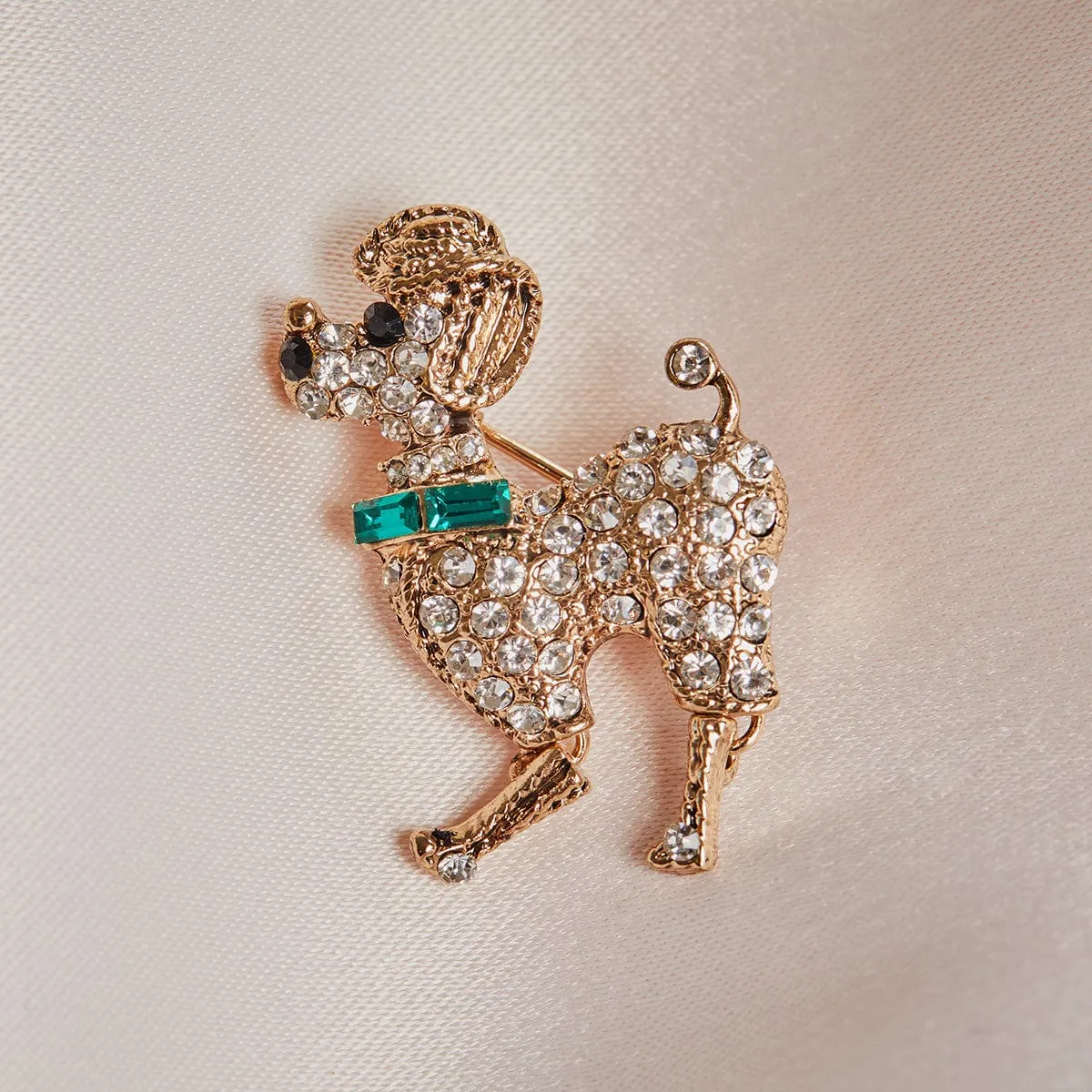 Poodle Brooch