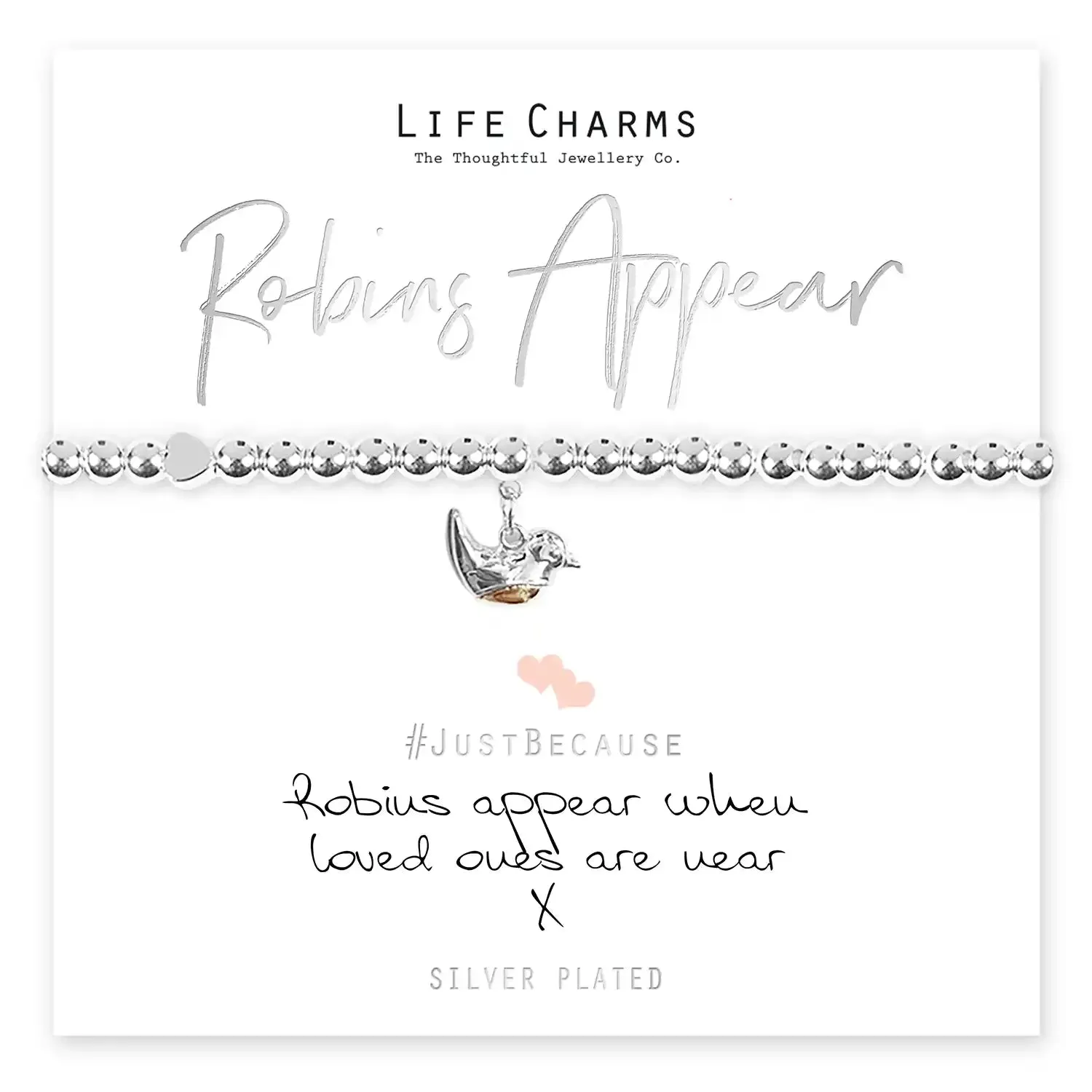 Robins Appear Bracelet - Silver