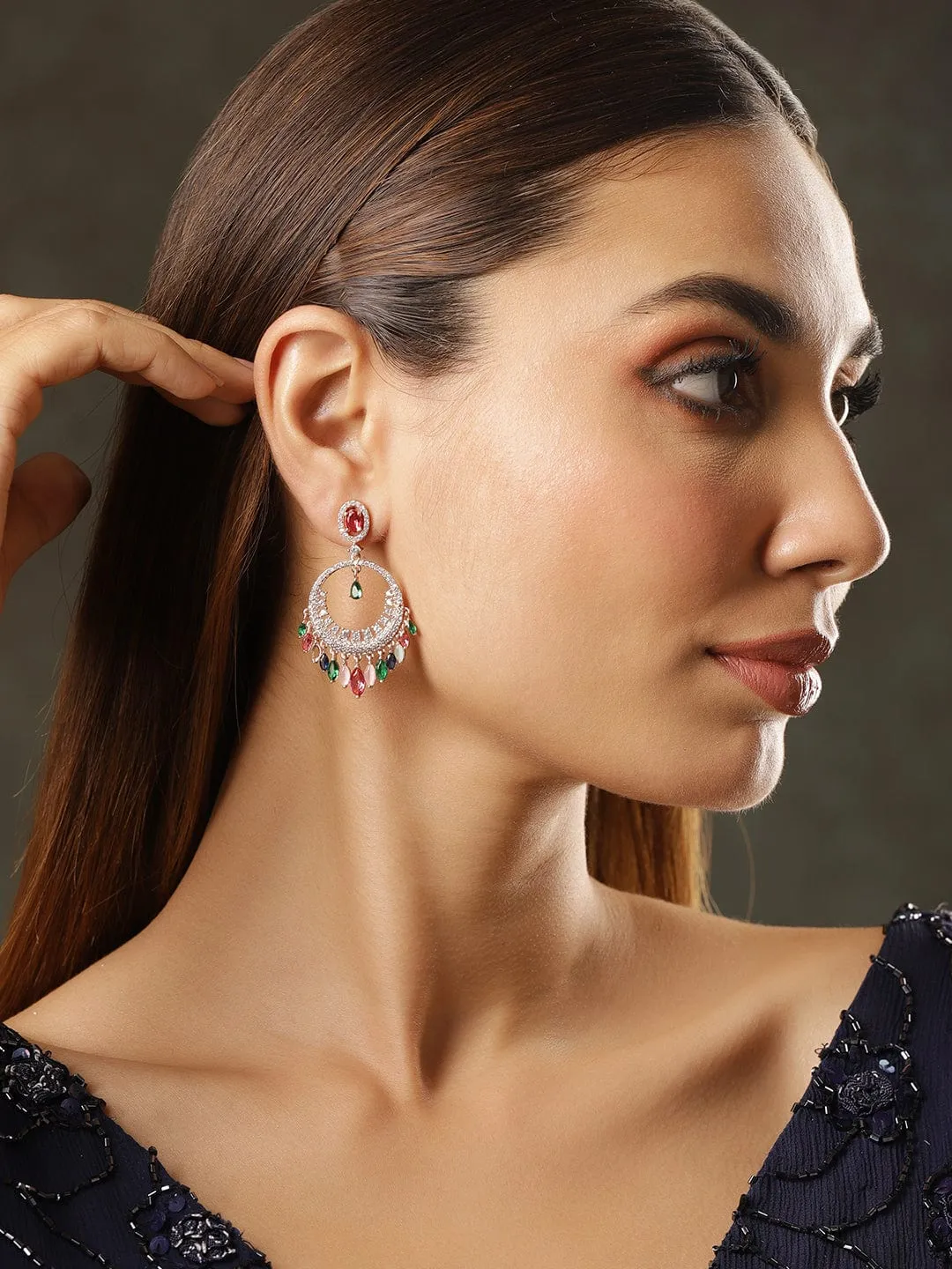 Rubans Contemporary Drop Earrings