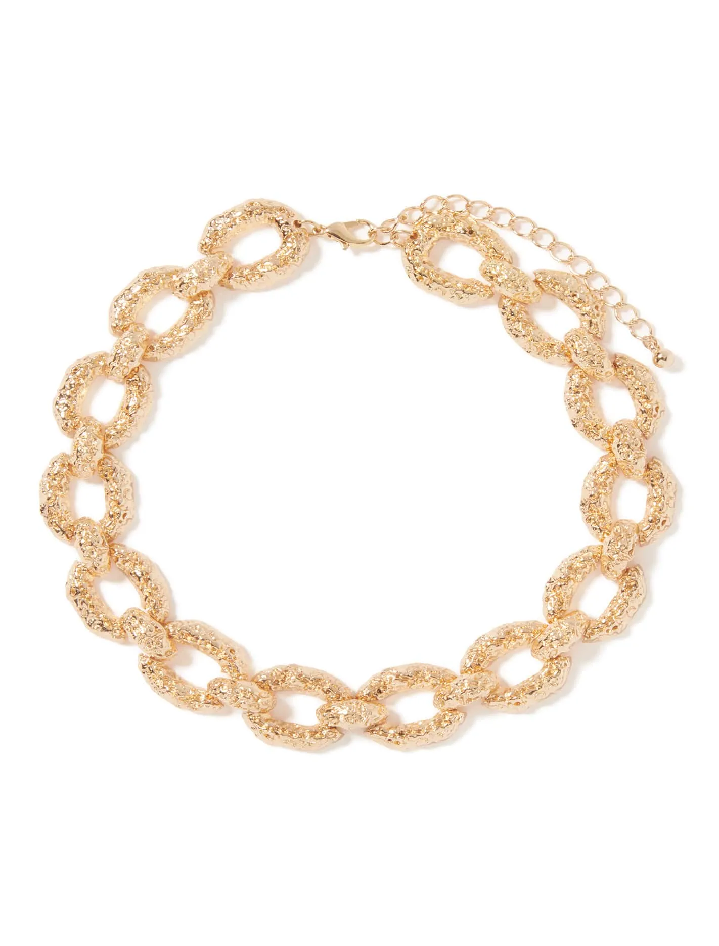 Signature Tabitha Textured Link Necklace