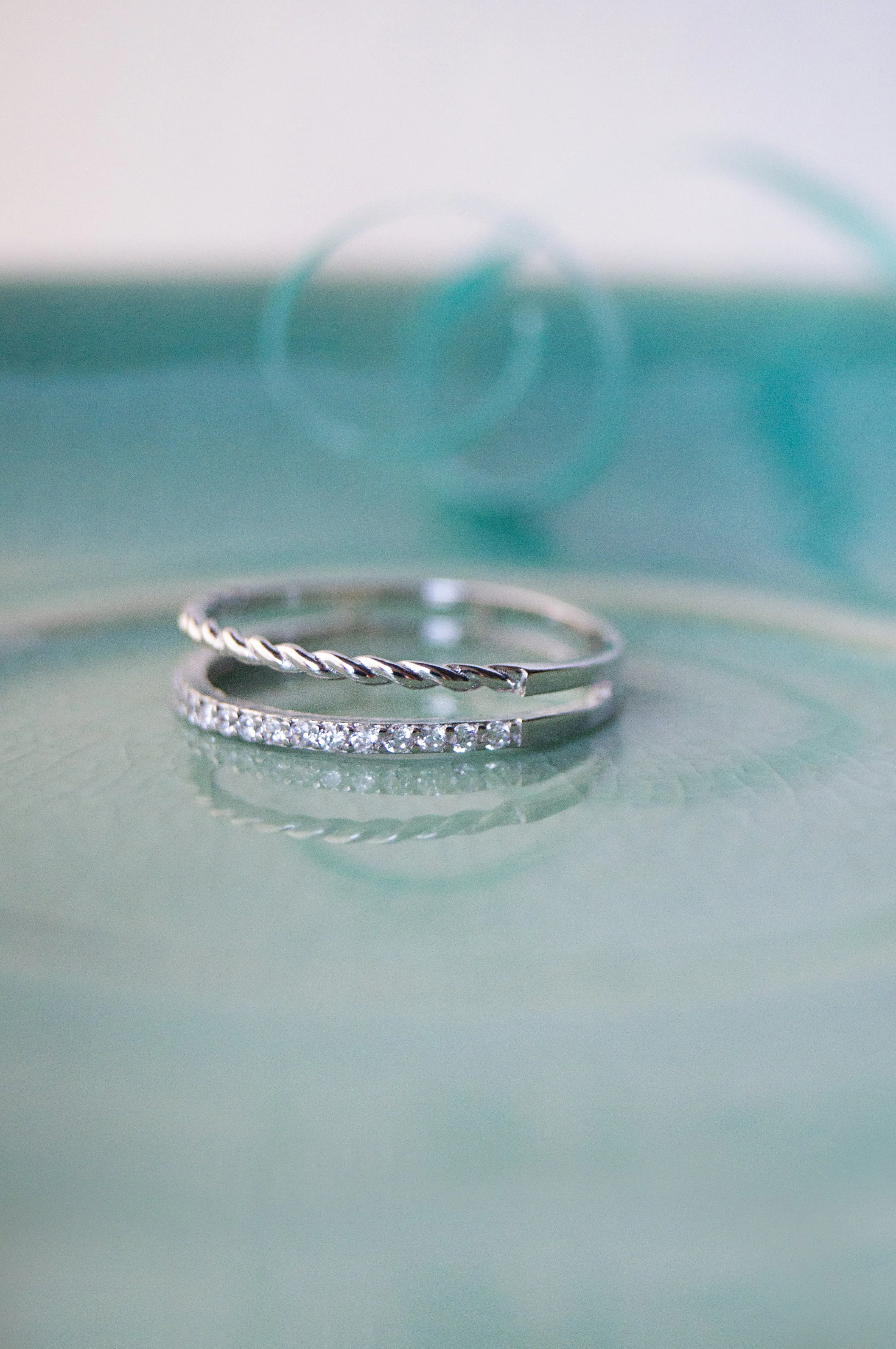 Sleek And Twisty Sterling Silver Ring