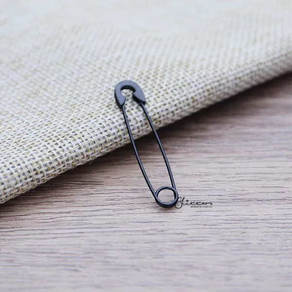 Stainless Steel Safety Pin Earrings