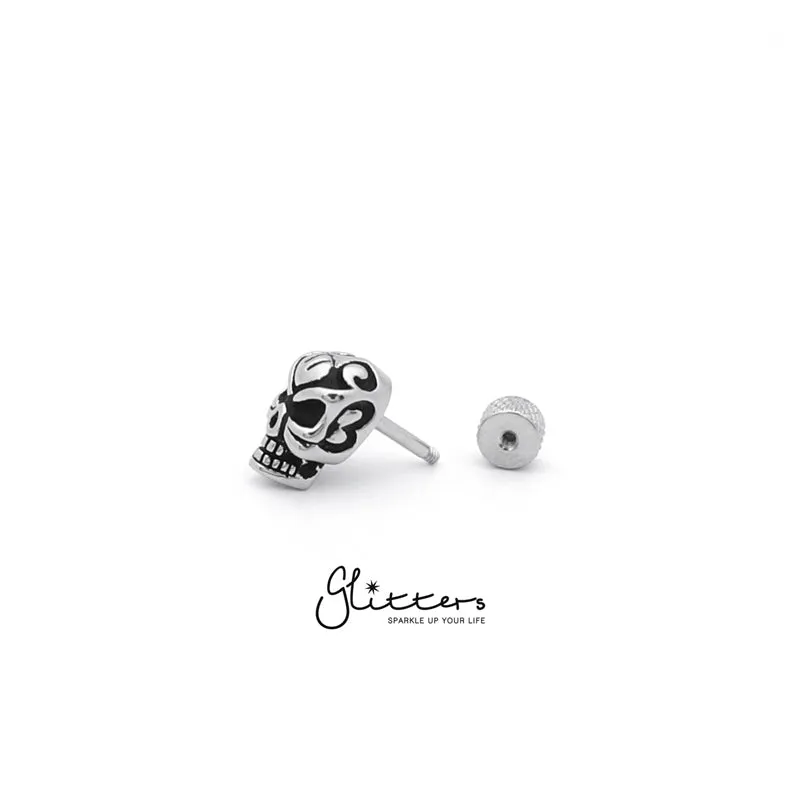 Stainless Steel Skull Fake Plug