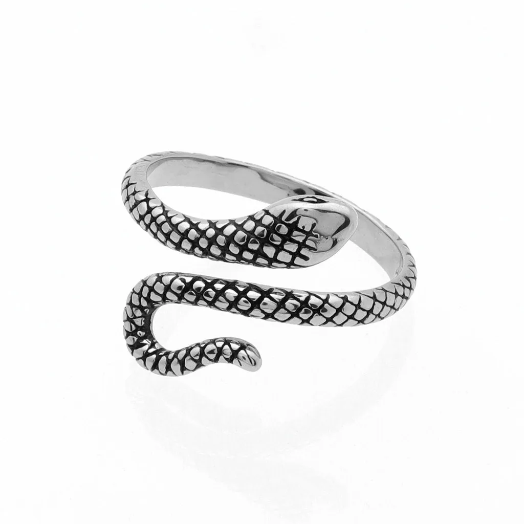 Stainless Steel Snake Ring