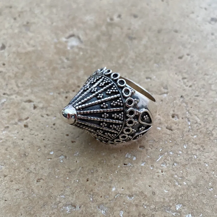 Sterling Silver Ring - Mojari