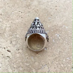 Sterling Silver Ring - Mojari