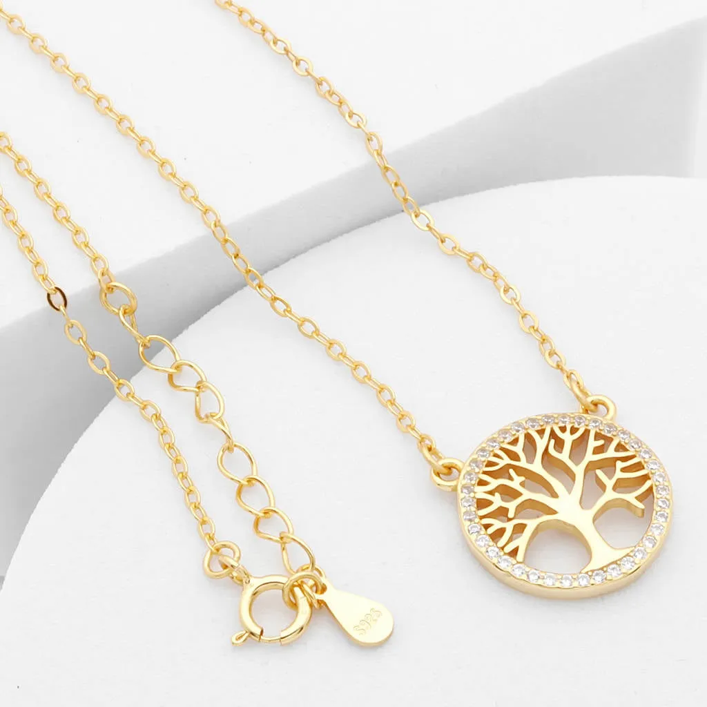 Sterling Silver Tree of Life Necklace