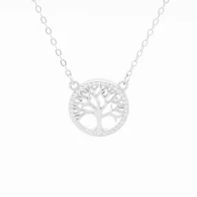 Sterling Silver Tree of Life Necklace