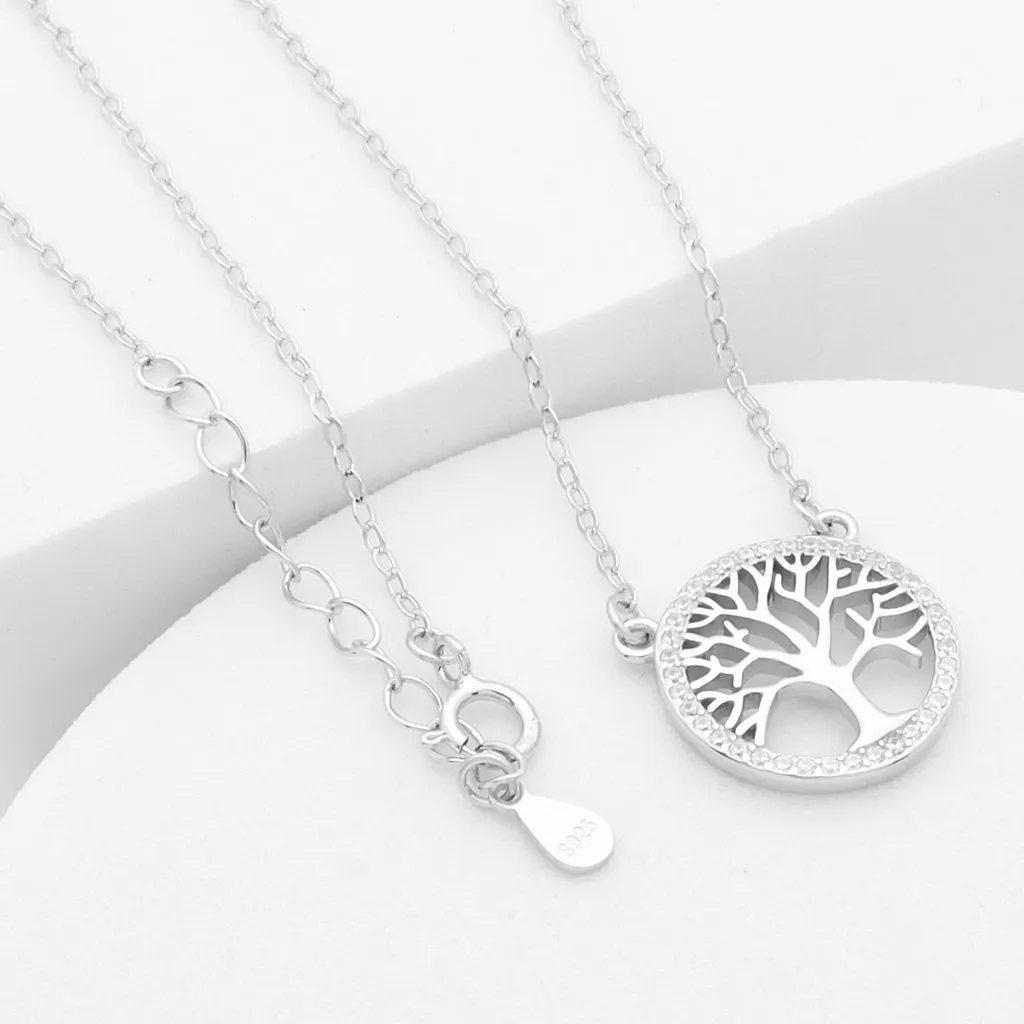 Sterling Silver Tree of Life Necklace