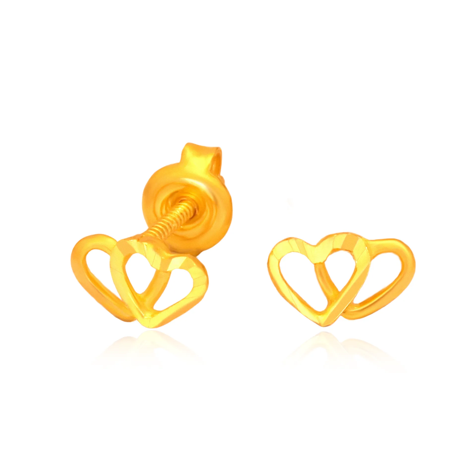 TAKA Jewellery 916 Earrings Hearts