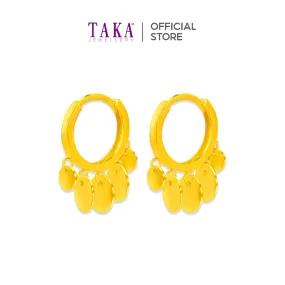 TAKA Jewellery 916 Gold Earrings