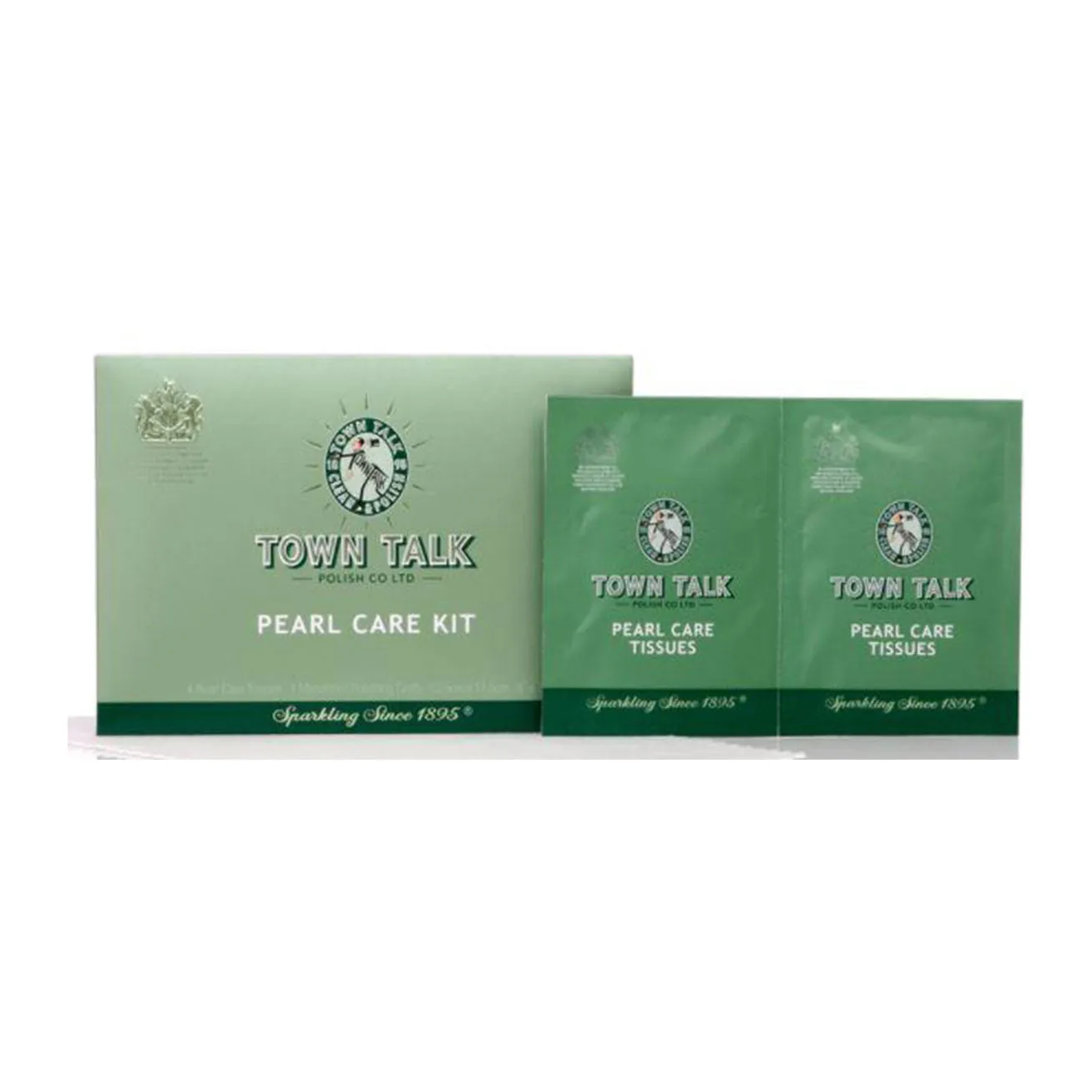 TOWN TALK PEARL CARE KIT, 4 SATCHETS & 12.5 x 7.5 CM JC00004