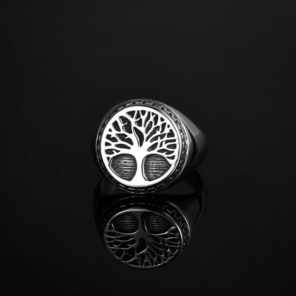 Tree Of Life Ring - Silver