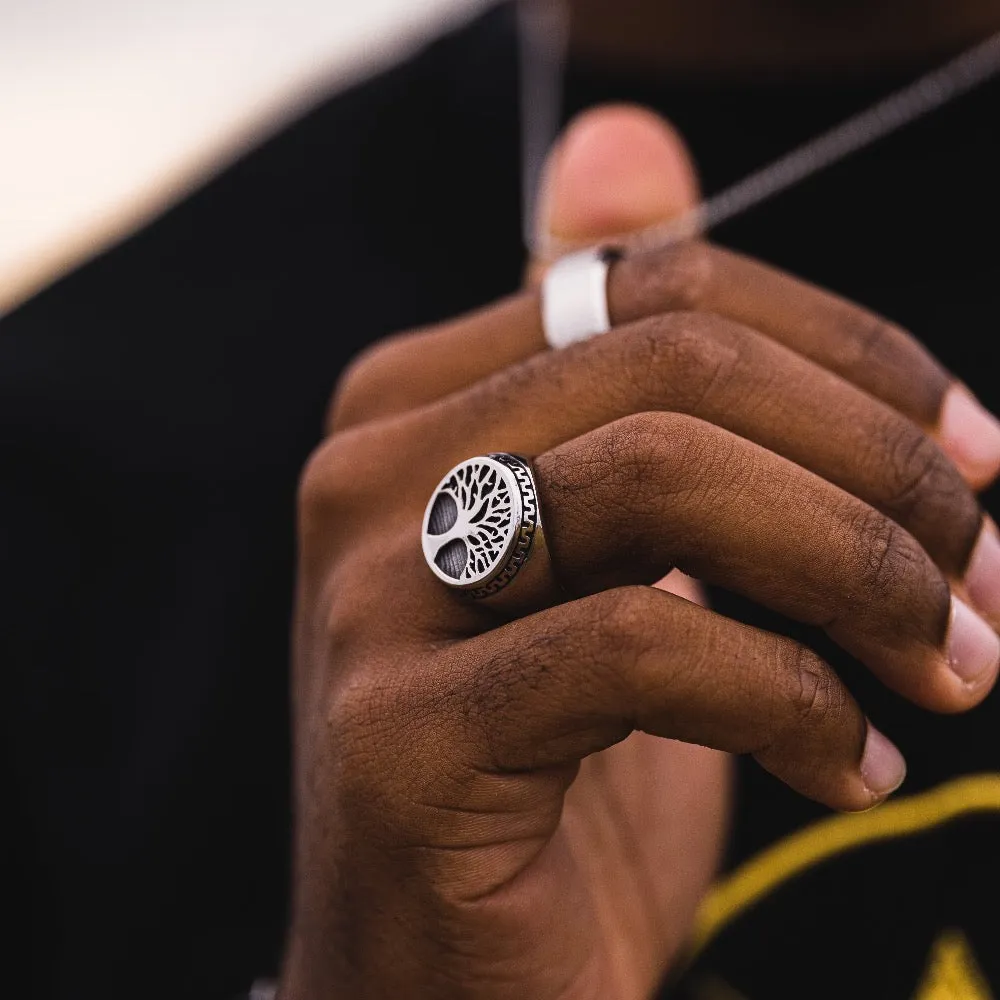 Tree Of Life Ring - Silver