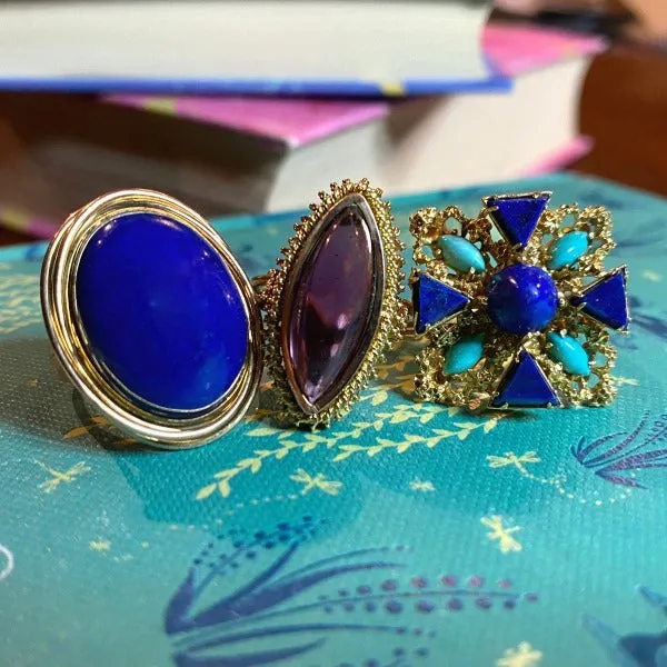 Vintage Lapis Ring