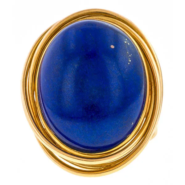 Vintage Lapis Ring