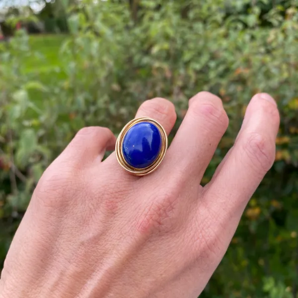 Vintage Lapis Ring