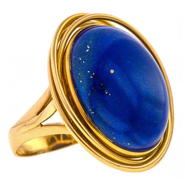 Vintage Lapis Ring