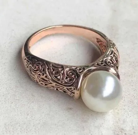 Vintage Simulated Pearl Rings